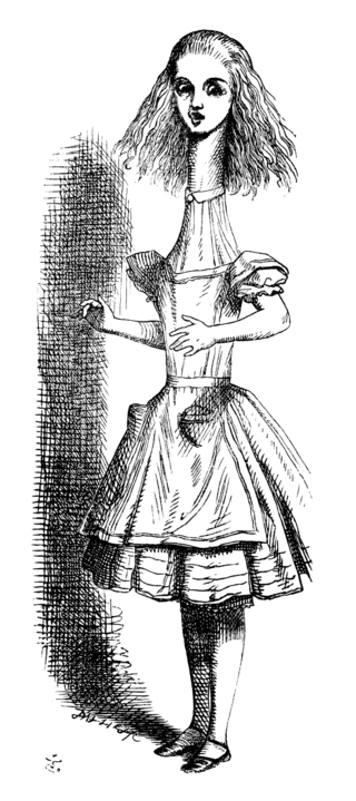 Alice with long neck
